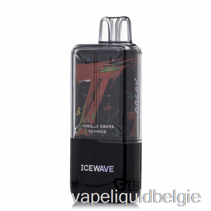 Vape Smaken Icewave X8500 Wegwerp Vanille Casta Tabak